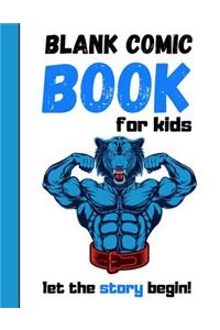 Blank Comic Book For Kids