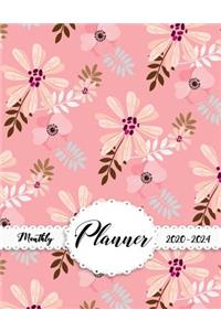2020-2024 Monthly Planner