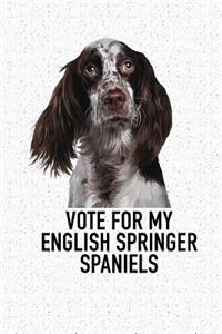 Vote for My English Springer Spaniels