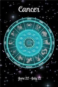 Zodiac Undated Weekly Planner - Cancer June 22 - July 22