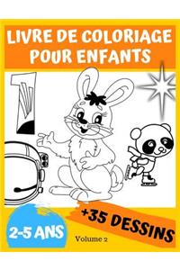 Livre de coloriage pour enfants 2-5 ans