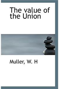 The Value of the Union