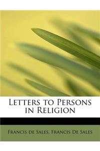 Letters to Persons in Religion