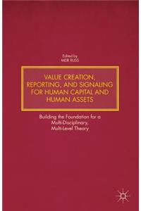 Value Creation, Reporting, and Signaling for Human Capital and Human Assets