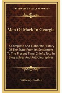 Men of Mark in Georgia