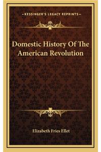 Domestic History Of The American Revolution