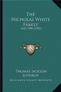 Nicholas White Family