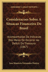 Consideracoes Sobre A Situacao Financeira Do Brasil