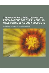 The Works of Daniel Defoe Volume 15