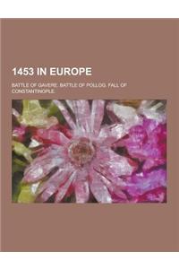 1453 in Europe