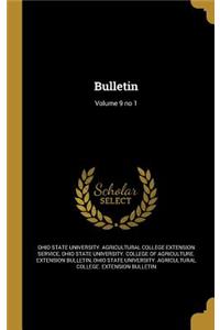 Bulletin; Volume 9 No 1