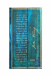 Verne, Twenty Thousand Leagues 2022 12-Month Hardcover Planner, Ultra - Vertical Week-At-A-Time