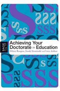 Achieving Your Doctorate in Education