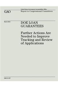DOE Loan Guarantees