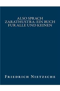 Also Sprach Zarathustra