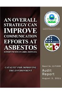 An Overall Strategy Can Improve Communication Efforts at Asbestos Superfund Site in Libby, Montana
