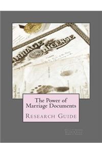 Power of Marriage Documents: Research Guide