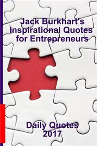 Jack Burkhart's Inspirational Quotes for Entrepreneurs