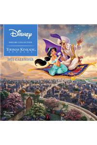 Disney Dreams Collection by Thomas Kinkade Studios: 2021 Mini Wall Calendar