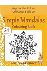 Simple Mandalas Colouring Book