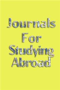 Journals For Studying Abroad