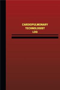 Cardiopulmonary Technologist Log (Logbook, Journal - 124 pages, 6 x 9 inches)