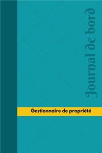Gestionnaire de propriété Journal de bord
