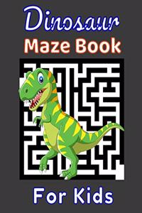 Dinosaur Maze Book For Kids