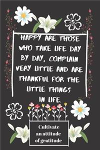Good Days Start With Gratitude