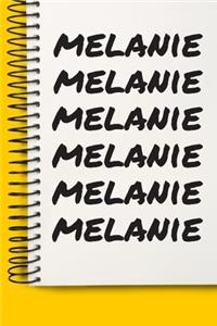 Name melanie A beautiful personalized