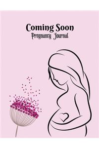 Coming soon pregnancy journal