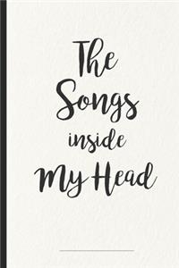 The songs inside my head Notebook