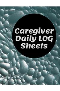 Caregiver Daily Log Sheets