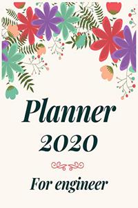 Planner 2020 for engineer