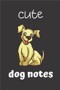 Cute Dog Notes