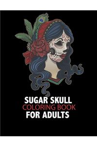 Sugar Skull Coloring Book For Adults