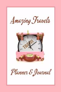 Amazing Travels Planner & Journal