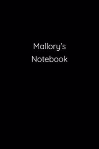 Mallory's Notebook