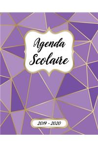 Agenda Scolaire 2019 2020 Mensuel Et Semainier