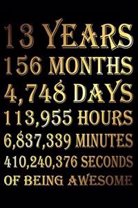 13 Years Of Being Awesome