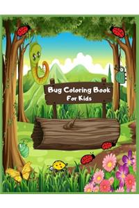 Bug Coloring Book For Kids