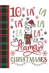 10 Fa La Fa La La La La La Llama Christmases