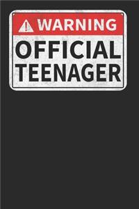 Warning Official Teenager