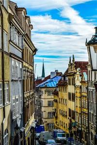 Old Buildings and a Narrow Street in Prague, Czech Republic Journal