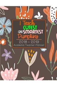 2018-2019 Academic Teacher Planner