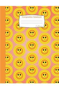 Sunflower Composition Notebook