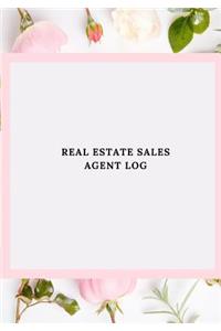 Real Estate Sales Agent Log
