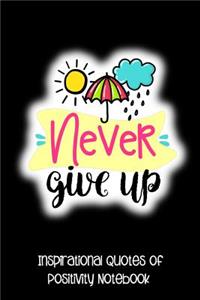 Never Give Up