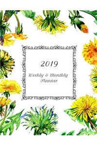 2019 Weekly & Monthly Planner