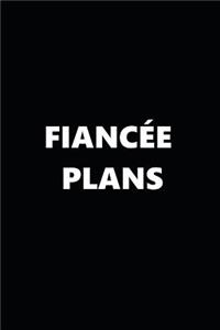 2019 Daily Planner Wedding Theme Fiancee Plans Black White 384 Pages